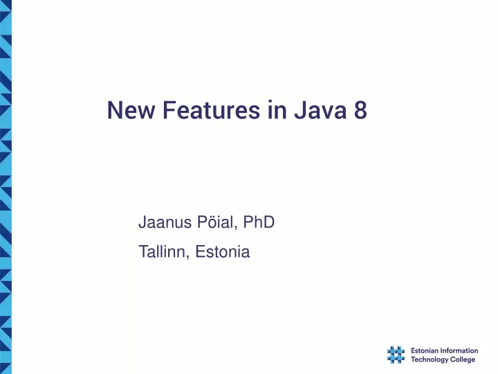 new features in java 8