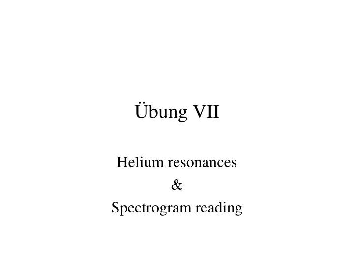 bung vii