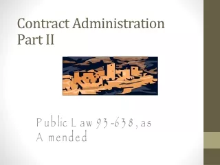 Contract Administration Part II