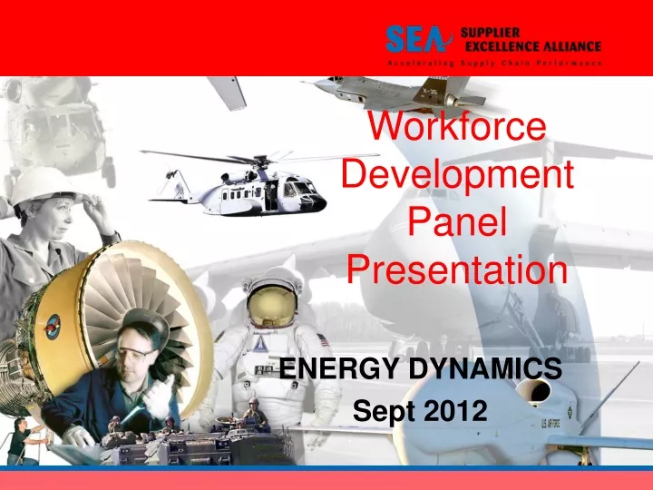 workforce development panel presentation