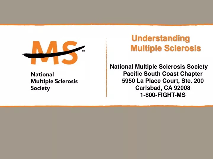 understanding multiple sclerosis