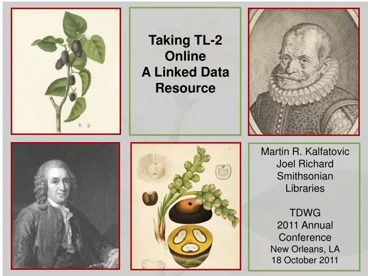 taking tl 2 online a linked data resource