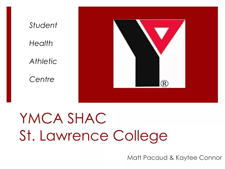ymca shac st lawrence college
