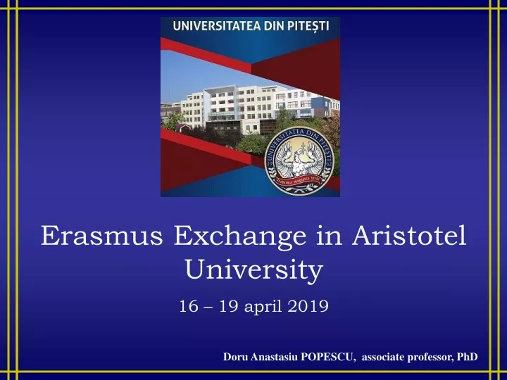 erasmus exchange in aristotel university