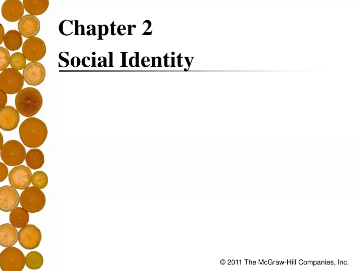 chapter 2 social identity