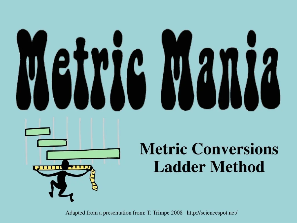 PPT - Metric Conversions Ladder Method PowerPoint Presentation, free ...