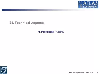 IBL Technical Aspects