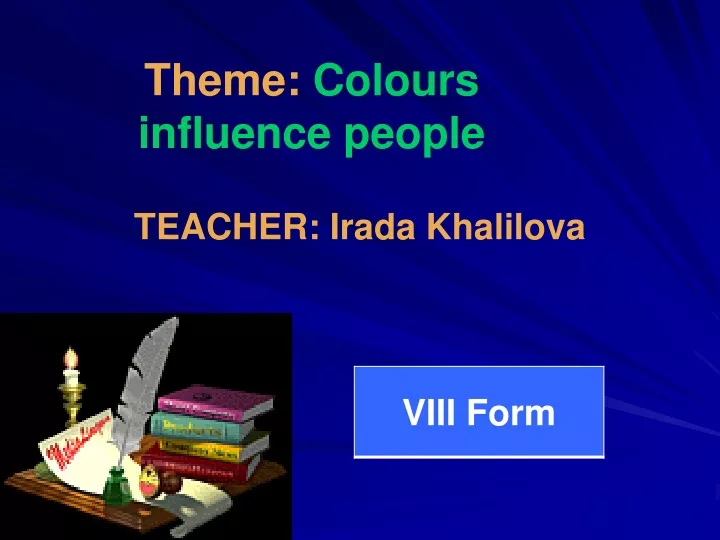 teacher irada khalilova