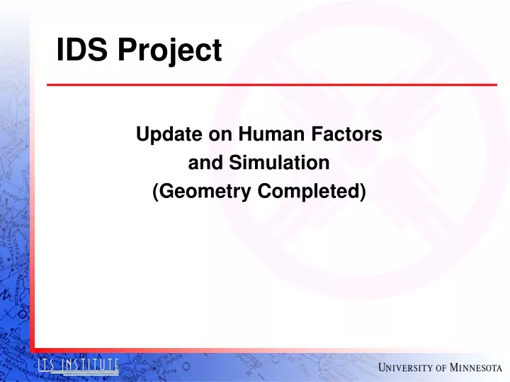 ids project