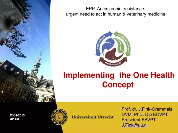 epp antimicrobial resistance urgent need