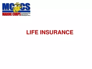 LIFE INSURANCE