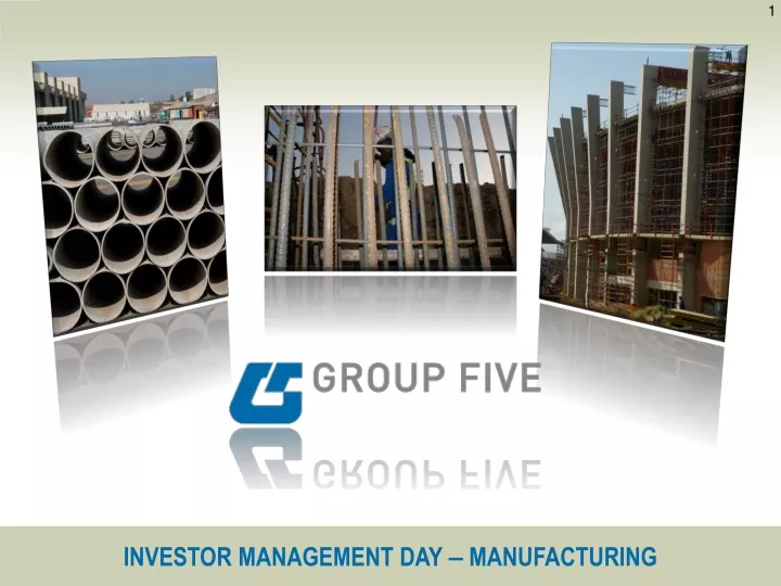 investor management day manufacturing