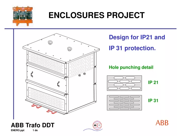 design for ip21 and ip 31 protection
