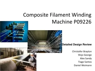 Composite Filament Winding Machine P09226