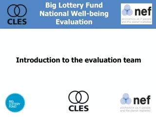 Introduction to the evaluation team