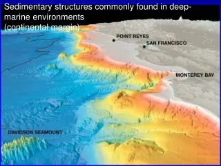 Sedimentary structures commonly found in deep-marine environments (continental margin)