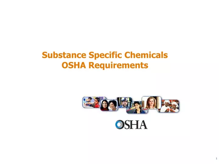 substance specific chemicals osha requirements