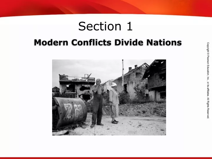 modern conflicts divide nations