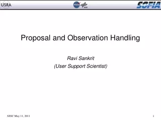 Proposal and Observation Handling
