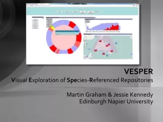 VESPER V isual  E xploration of  Spe cies- R eferenced Repositories