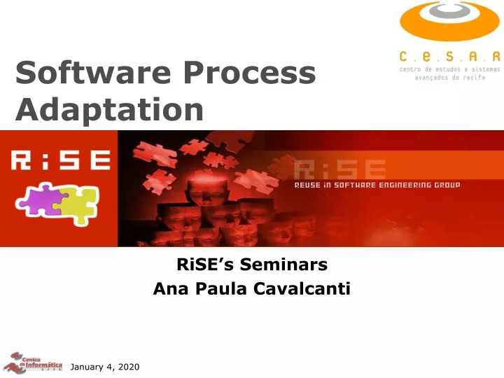 software process adaptation