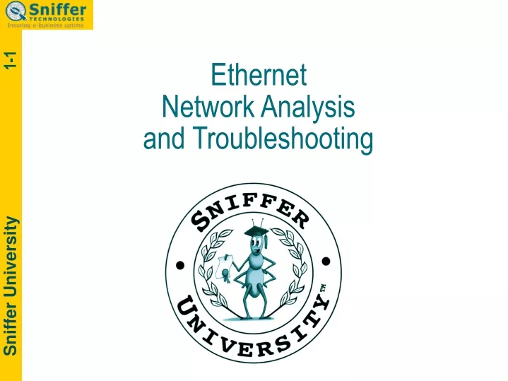 ethernet network analysis and troubleshooting