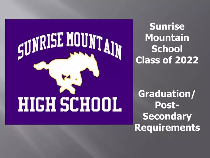 sunrise mountain school class of 2022 graduation