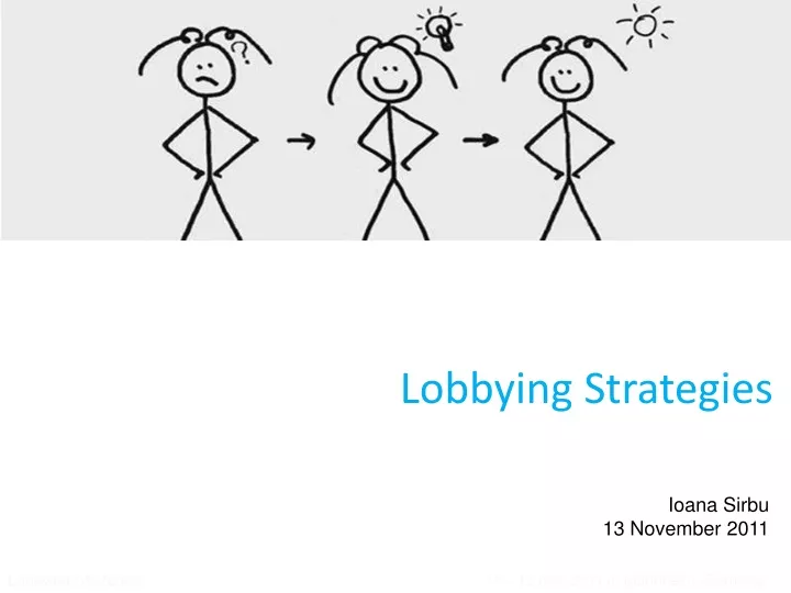 lobbying strategies