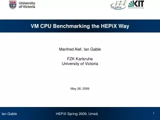 VM CPU Benchmarking the HEPiX Way