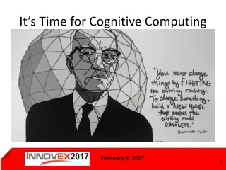 It’s Time for Cognitive Computing