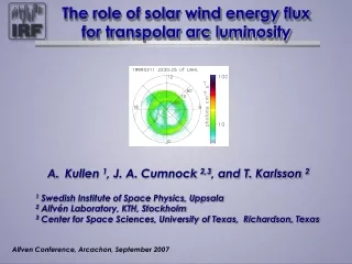 The role of solar wind energy flux for transpolar arc luminosity