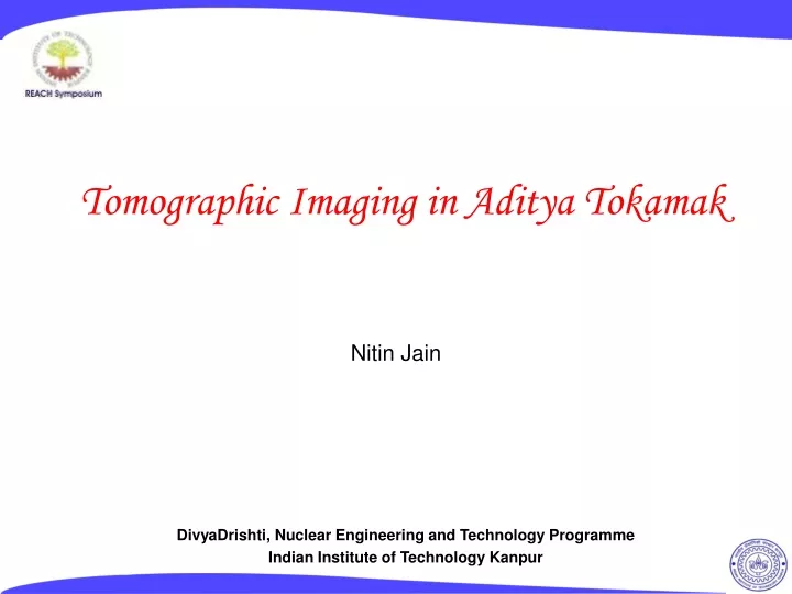 tomographic imaging in aditya tokamak