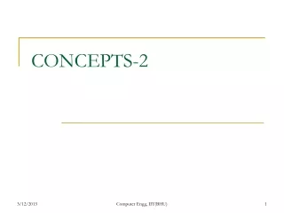 CONCEPTS-2