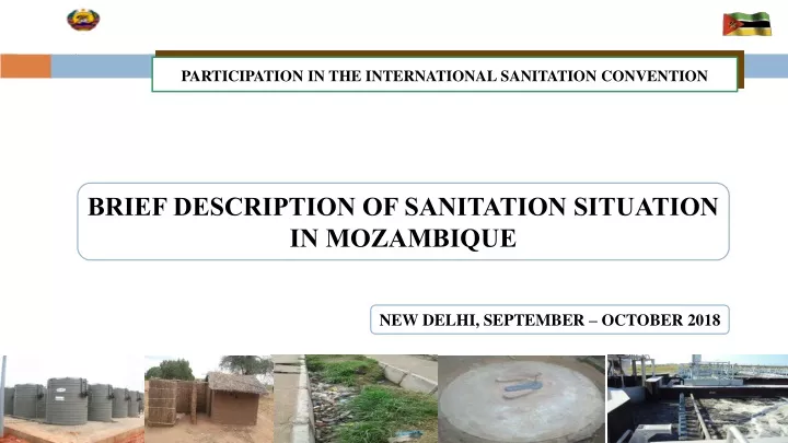 participation in the international sanitation