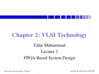 Chapter 2: VLSI Technology