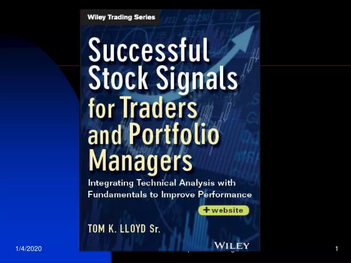 successful stock signals