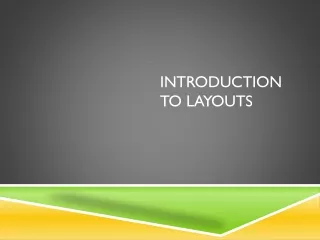 Introduction to Layouts
