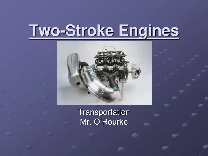 two stroke engines