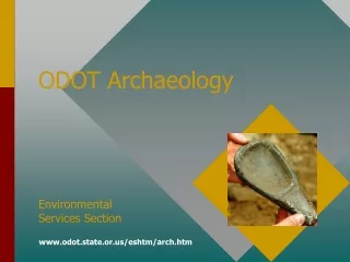 ODOT Archaeology