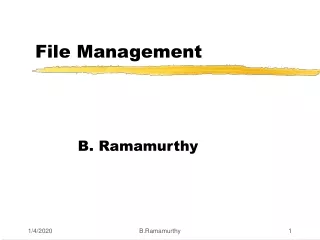 File Management