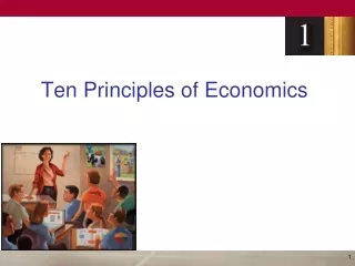 Ten Principles of Economics