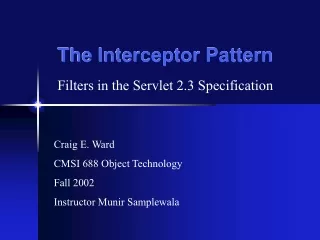 The Interceptor Pattern