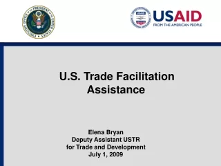 U.S. Trade Facilitation Assistance