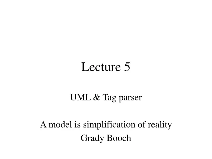 lecture 5