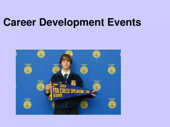 career development events