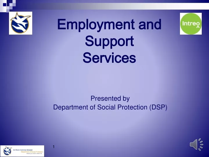employment and support services