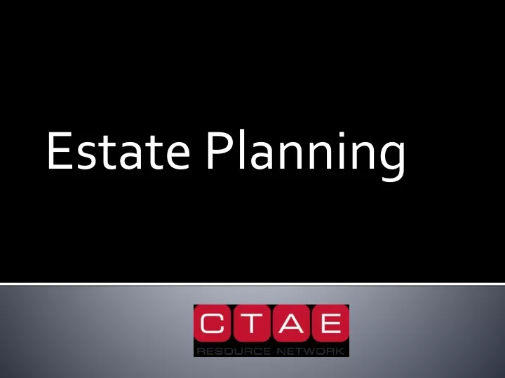 estate planning