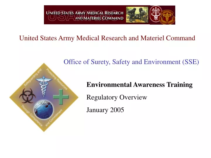 united states army medical research and materiel command