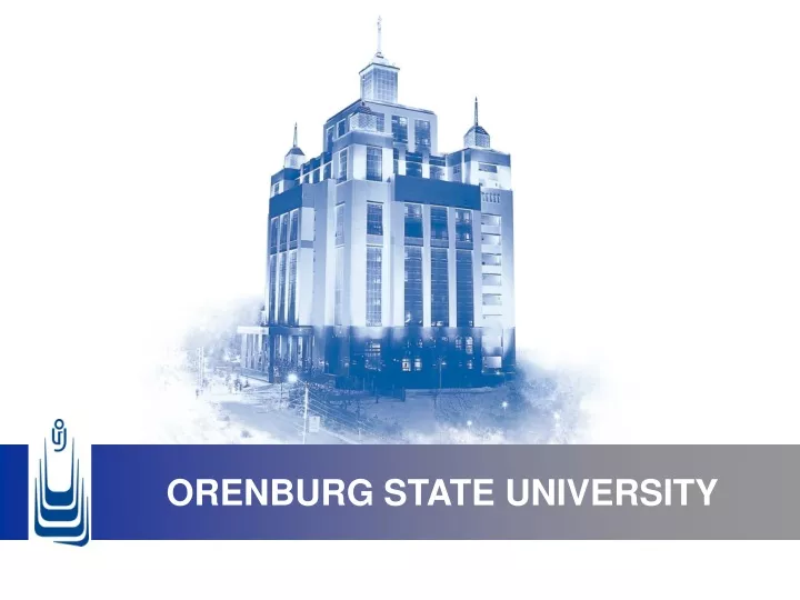 orenburg state university