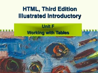 HTML, Third Edition Illustrated Introductory